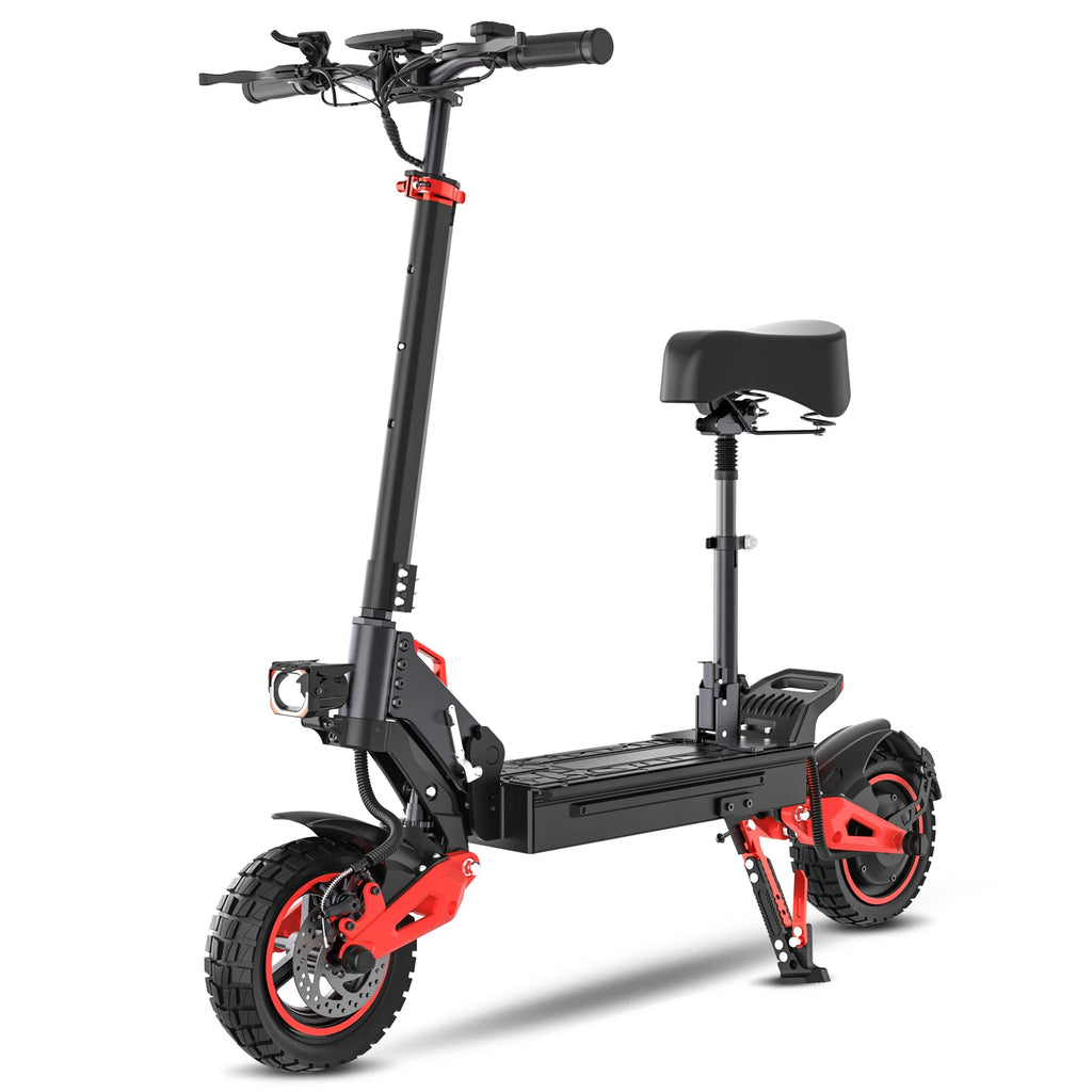 1600W Motor Adult Electric Scooter Top Speed 32MPH, 48V18AH, 11-inch Off-Road