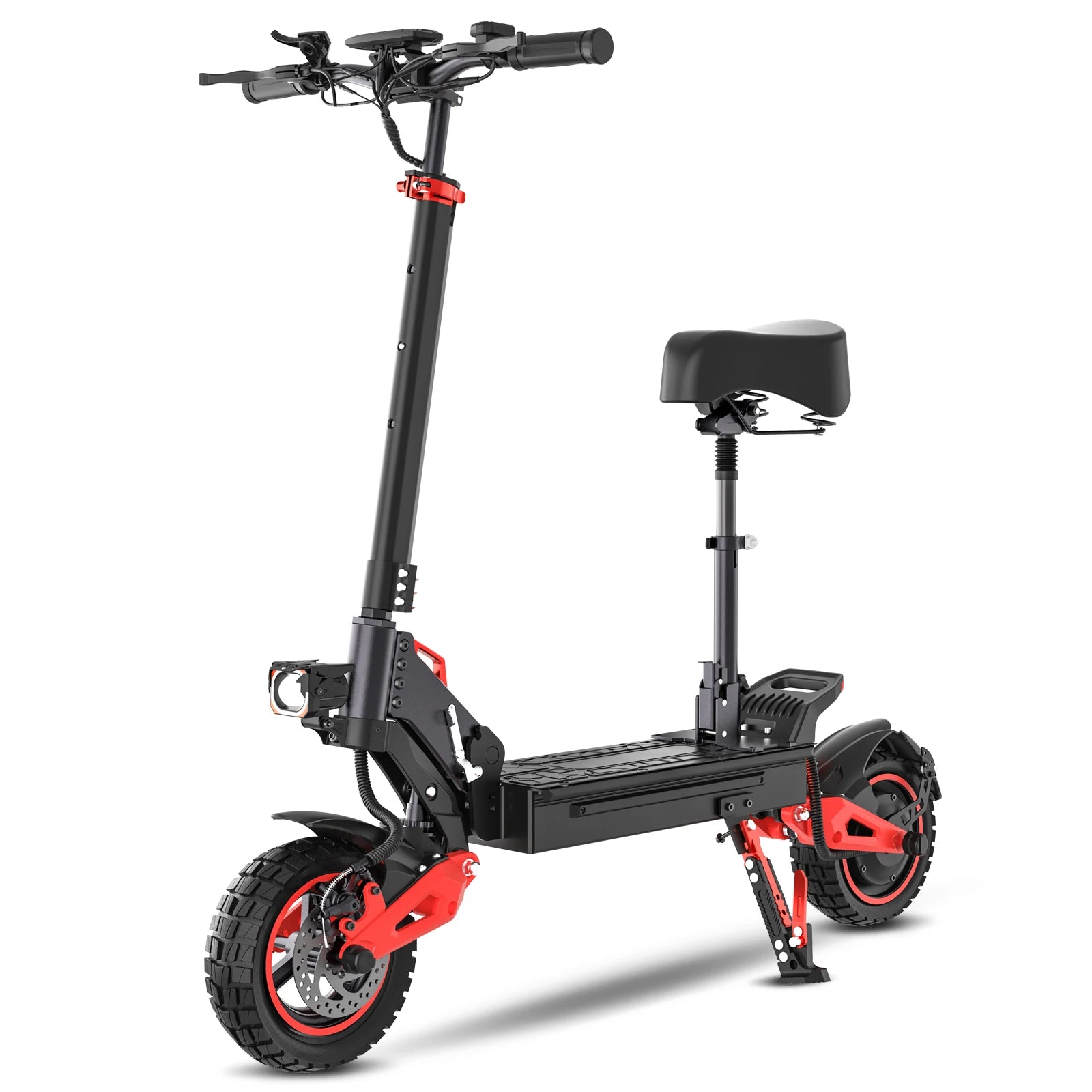 1600W Motor Adult Electric Scooter Top Speed 32MPH, 48V18AH, 11-inch Off-Road