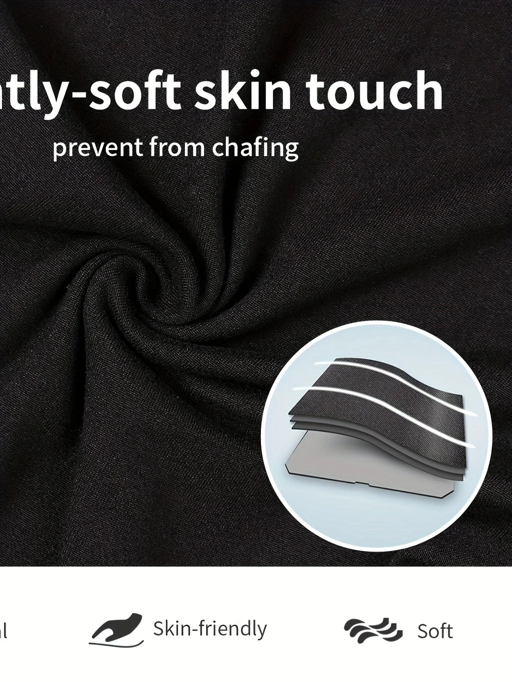 5-Pack High Waist Shorts, Stretch Quick-Drying Breathable with Pocket Design