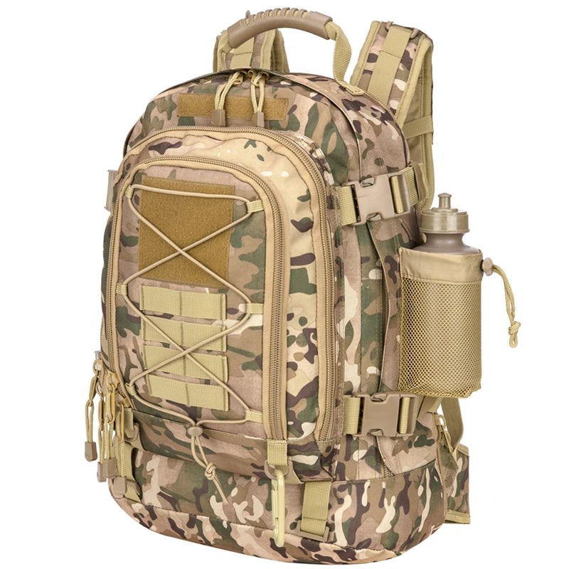 60L Military Tactical Backpack Assault Rucksack