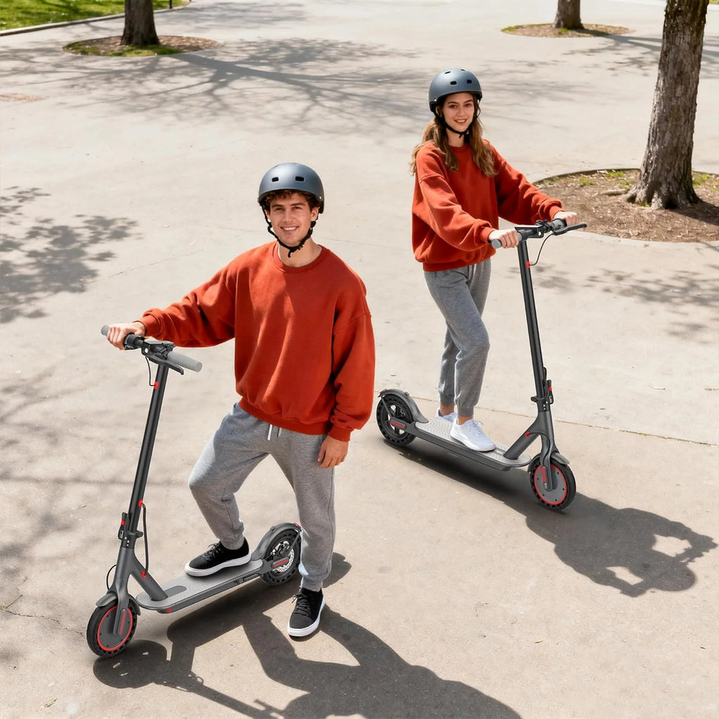 Foldable 350W Electric Scooter 10.5Ah 19mph Max Speed Smart APP Control 21miles Range