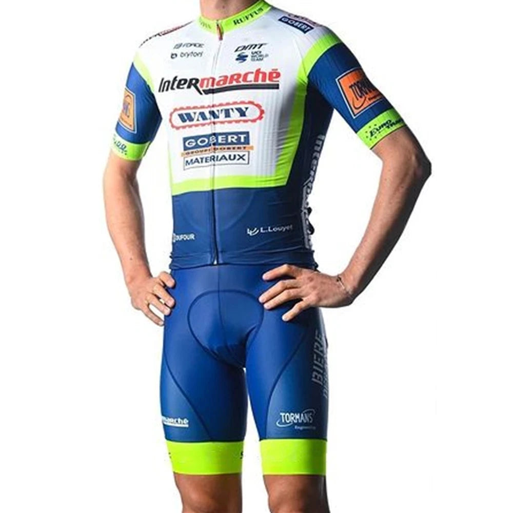 2021 Wanty Gobert Pro Team Racing Cycling Clothing Jersey Sets Cycle Uniforme Roupa Ciclismo Maillot Hombre Road Bike MTB suit