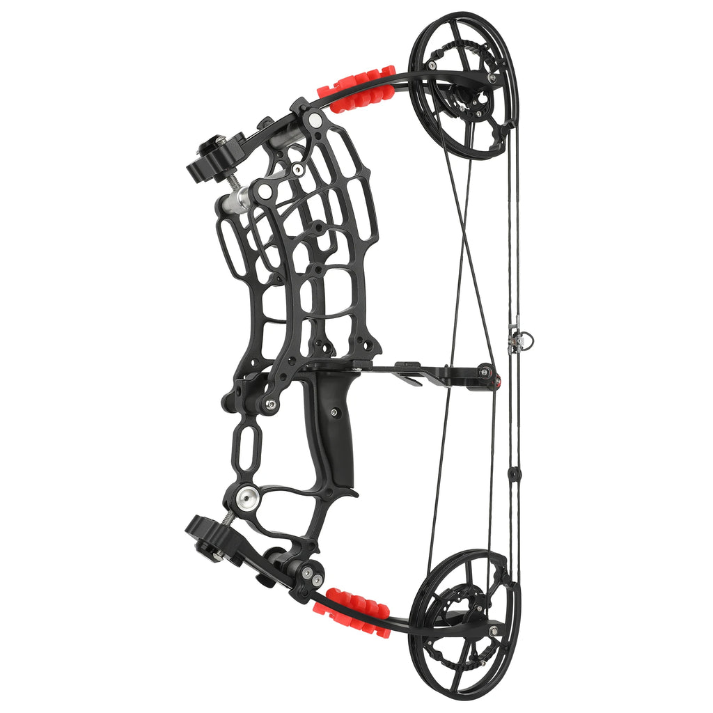 Archery Compound Dual-use Bow 30-60lbs 19" Axle 420FPS