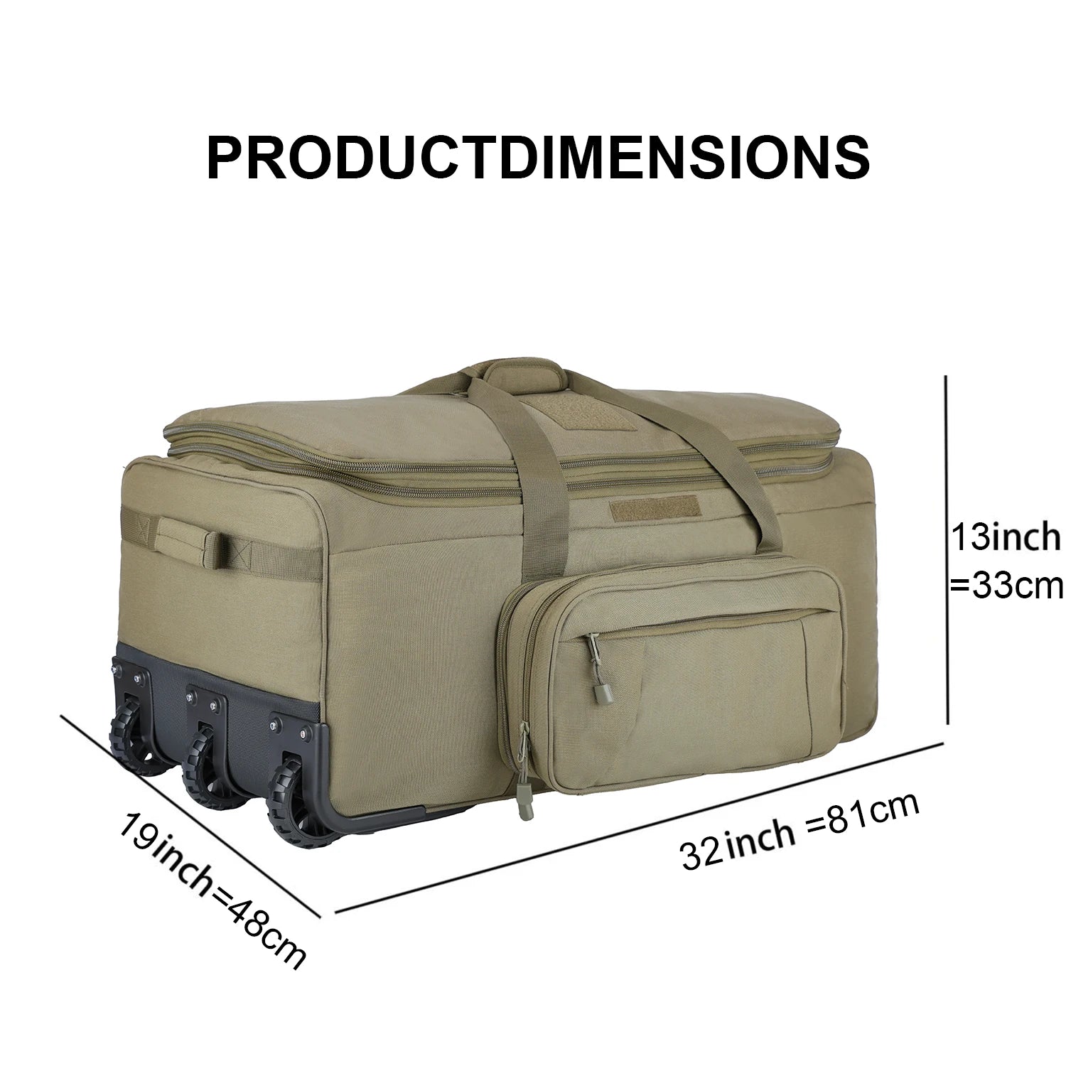 124L Outdoor Camping Case Waterproof Nylon