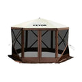 Pop-up Camping Gazebo Camping Canopy 6 Sided 12' x 12' / 10' x 10'