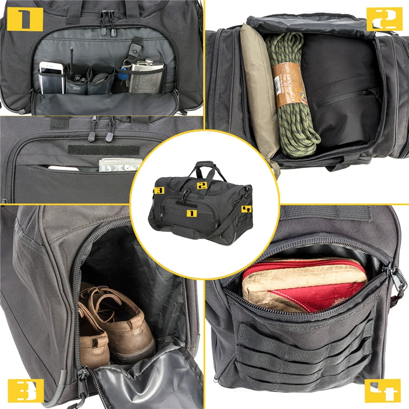 50L Waterproof Gym Bag  Travel