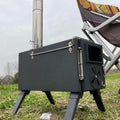 Folding FireWood Stove Portable Carbon Steel