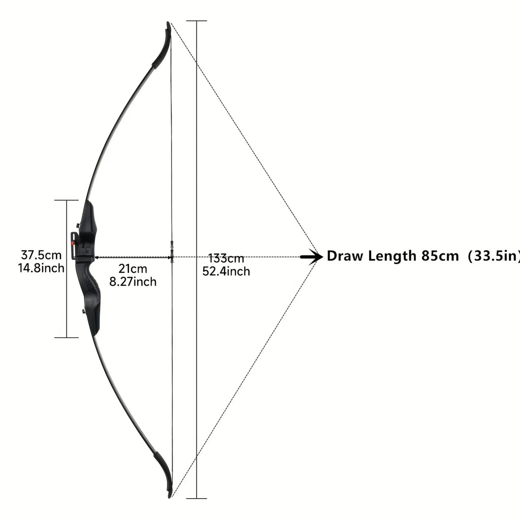 30lbs Adult Right-handed Recurve Bow
