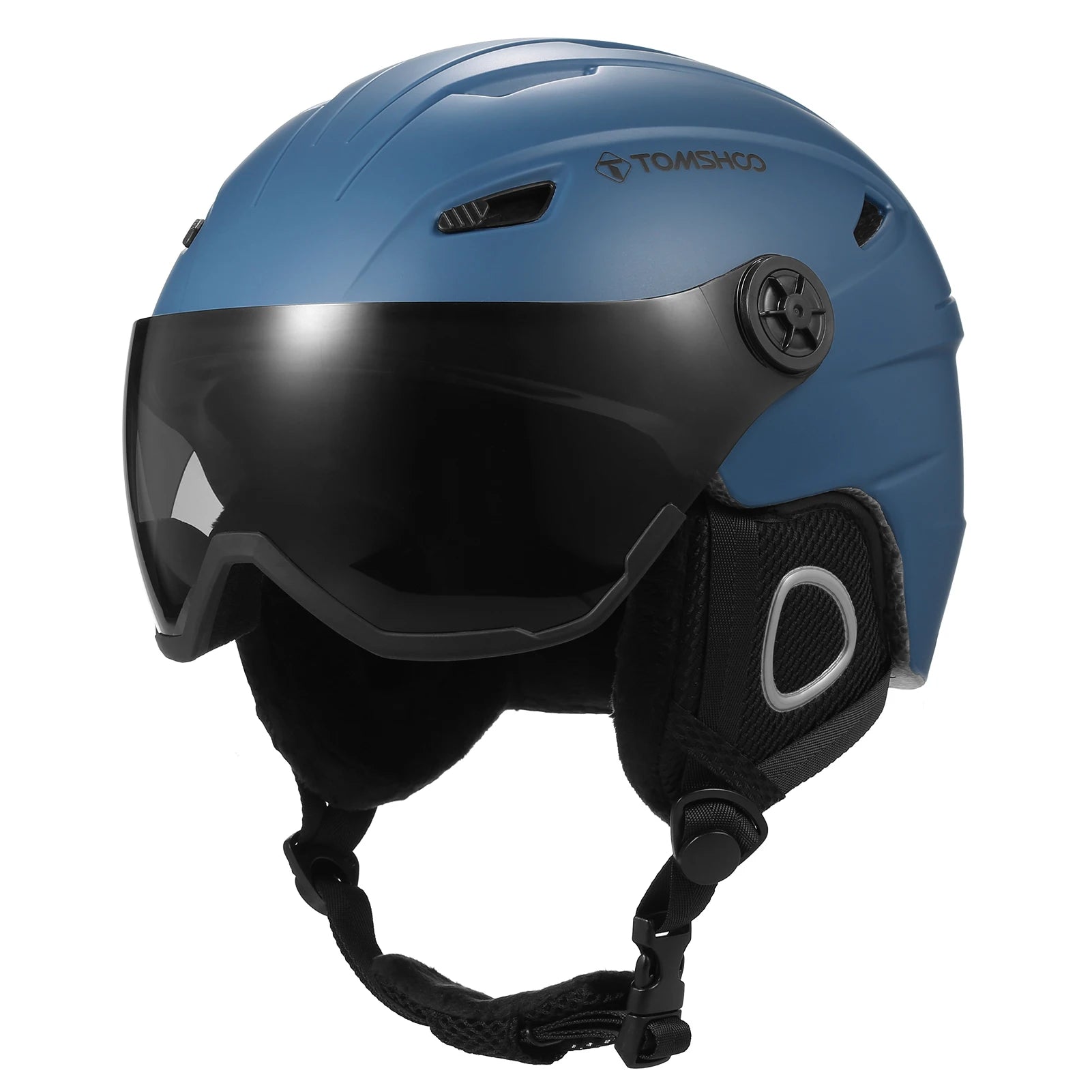 Ski and Snowboard Helmet  with Removable Liner and Ear Pads