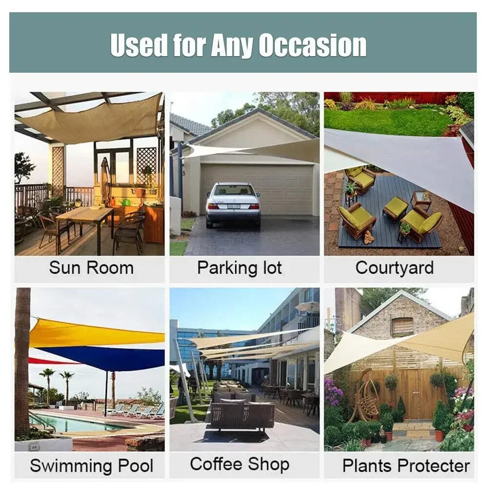 Waterproof Sunshade Protection Shade Sail Awning
