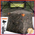 Portable Camouflage Hunting Blind  360° View, Waterproof