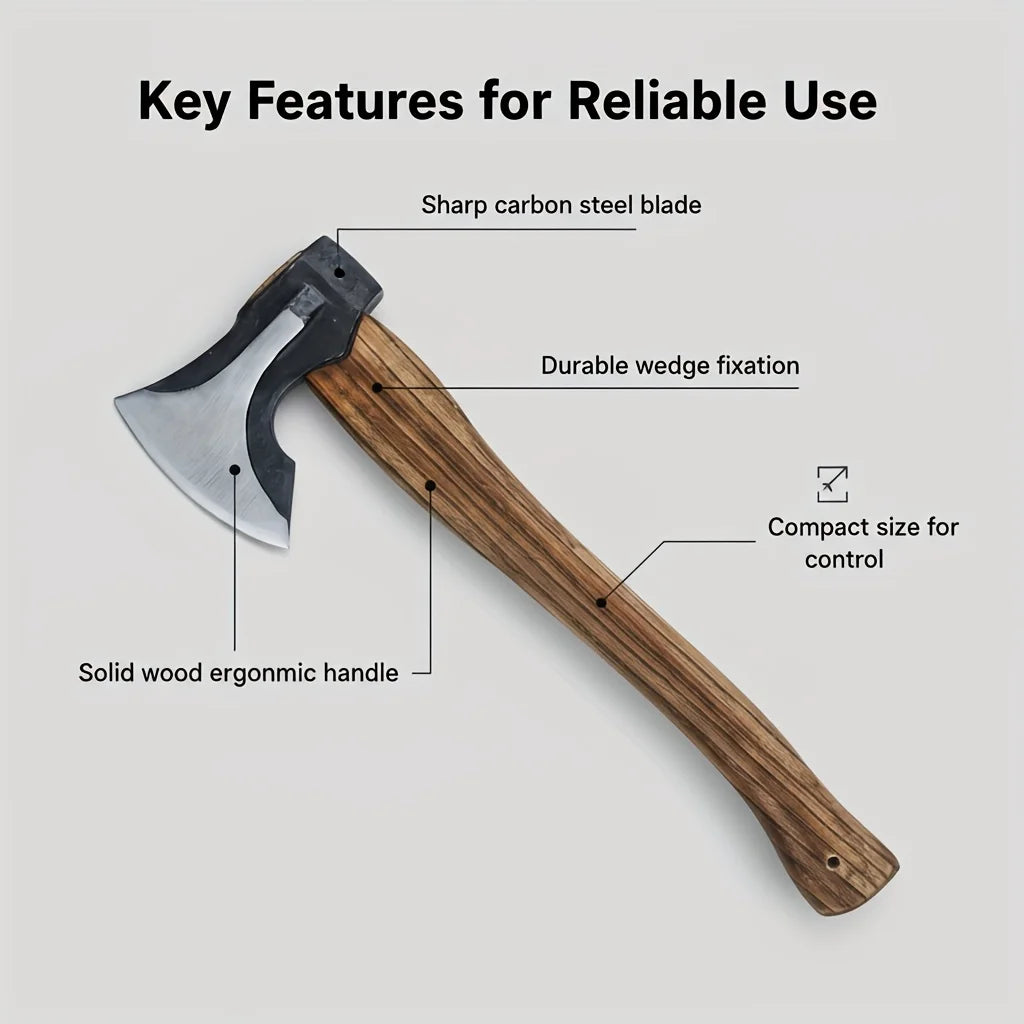 2PCS Professional Firewood Splitting Axe
