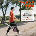 Foldable 350W Electric Scooter 10.5Ah 19mph Max Speed Smart APP Control 21miles Range