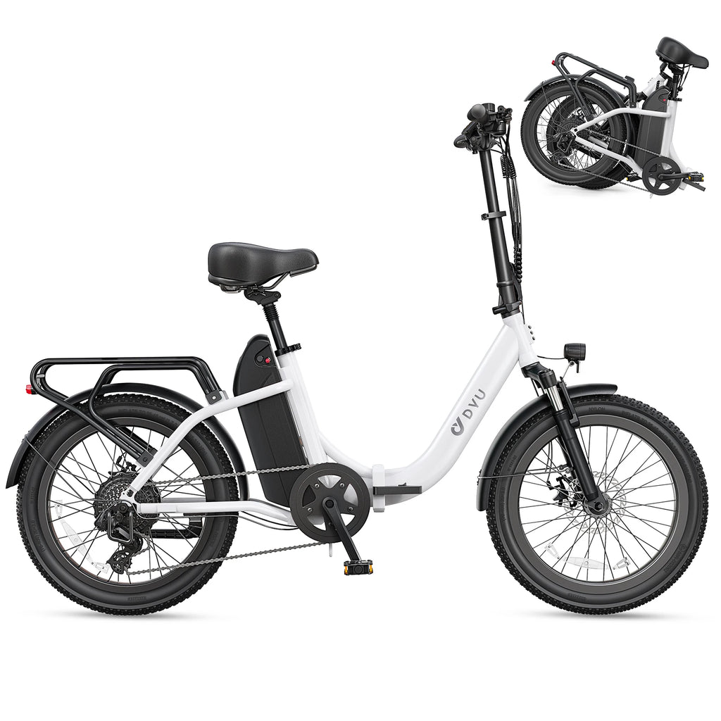 Folding 1000W Motor 48V15.6AH Lithium Battery Hydraulic Brake 20*3.0 Inch Fat Tire