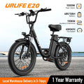 1000W E20 Electric Bike | 48V 13Ah Removable Battery, 28MPH, 7-Speed E-Bike with Dual Disc Brake