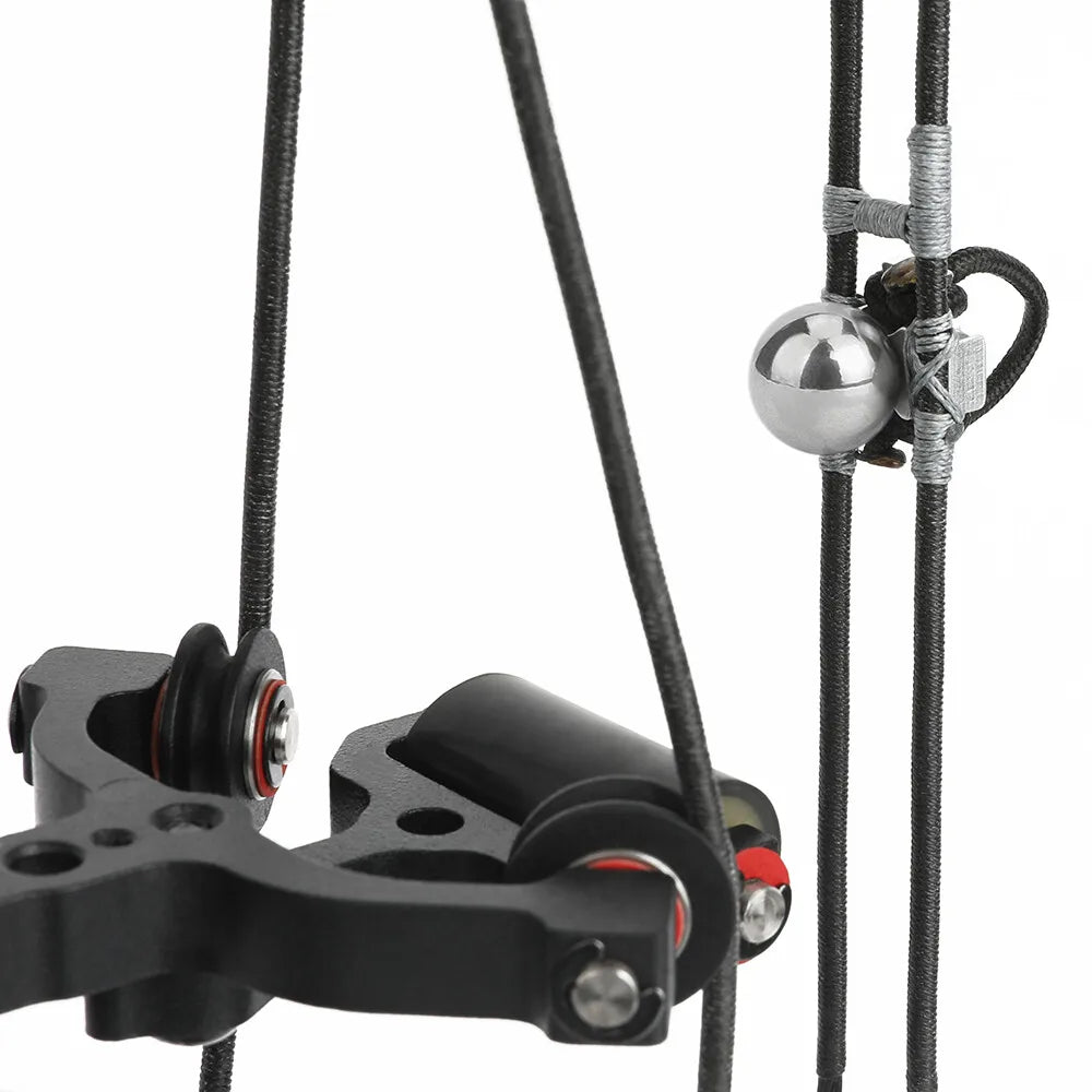 Archery Compound Dual-use Bow 30-60lbs 19" Axle 420FPS