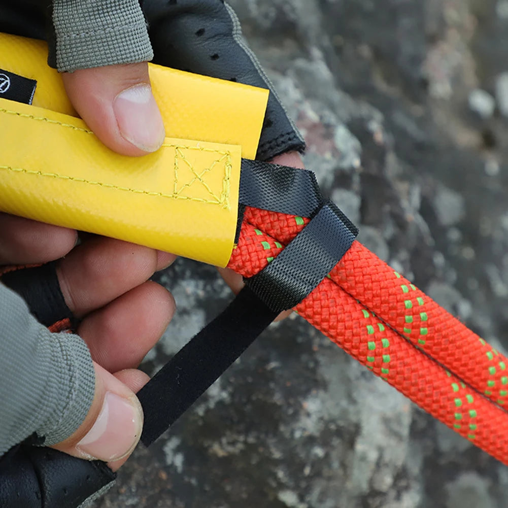 35/50cm Rock Climbing Rope Protector Lightweight PVC Arborist Rope Protector Anti-Wear Rope Guard for Outdoor Climbing Rock