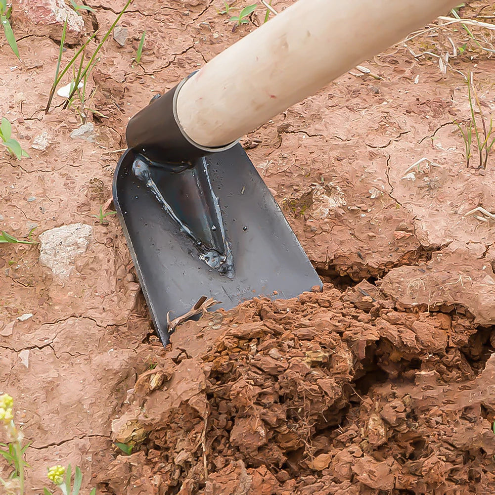 Small Hoe for Digging Soil Garden Hoe Household Outdoor Farming Tools for Planting Vegetables and Flowers