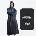 Outdoor Lightweight One-piece Long Raincoat for Men and Women
