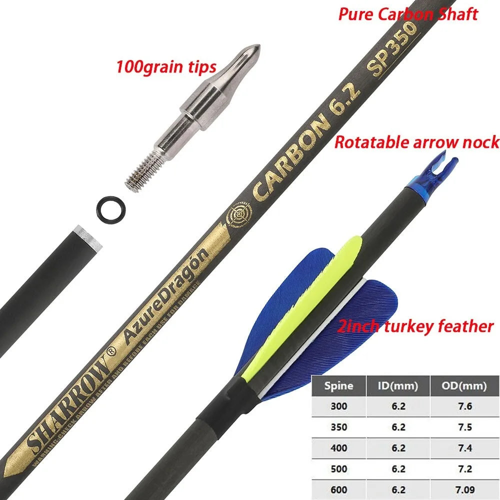 Carbon Arrows 32 Inch