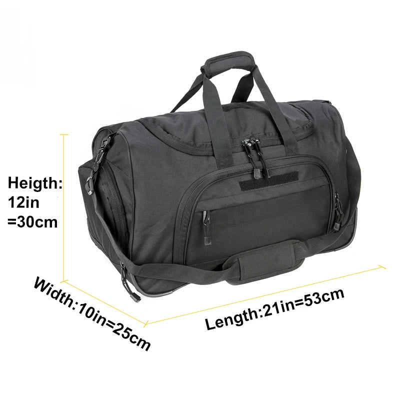 50L Waterproof Gym Bag  Travel