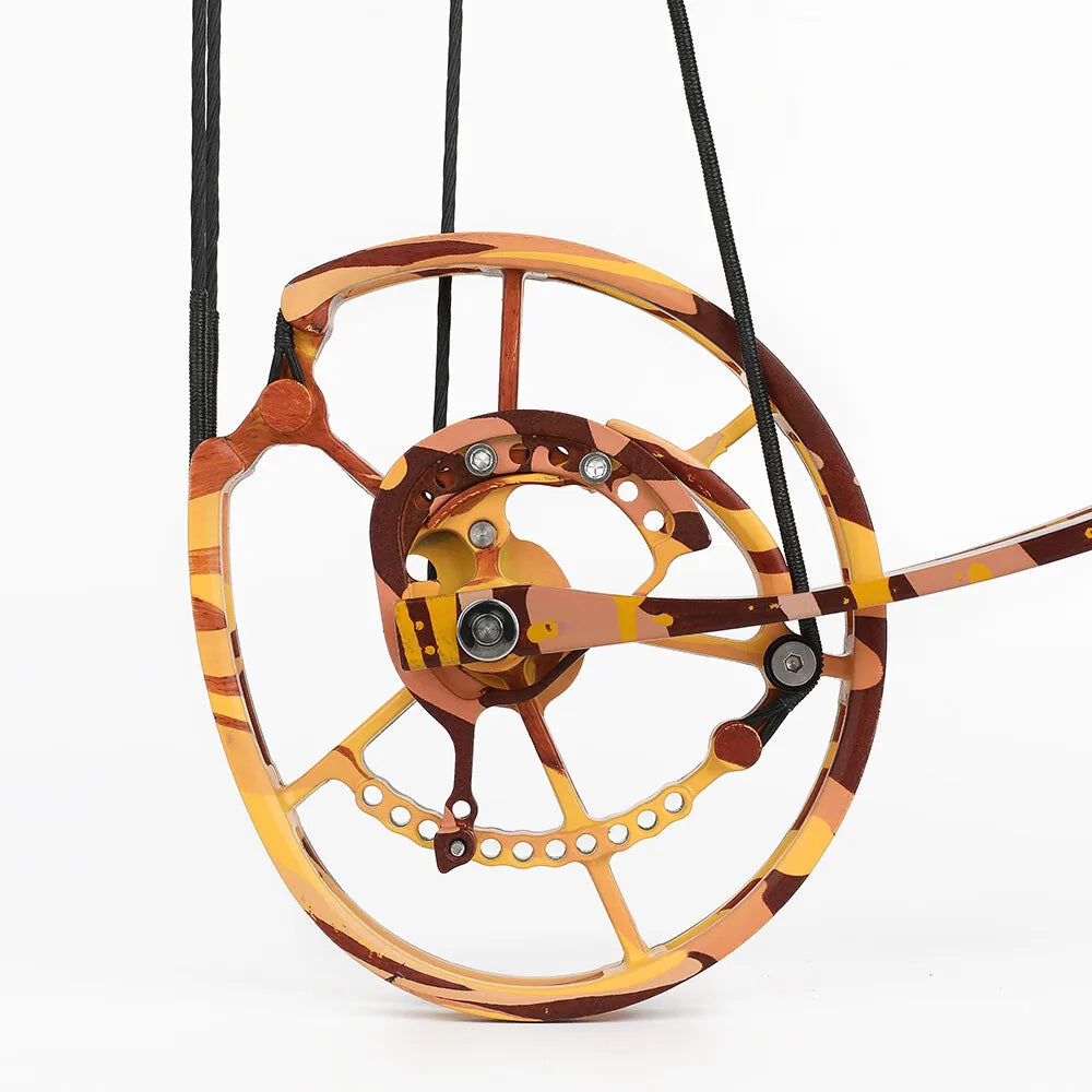Archery Compound Dual-use Bow 30-60lbs 19" Axle 420FPS