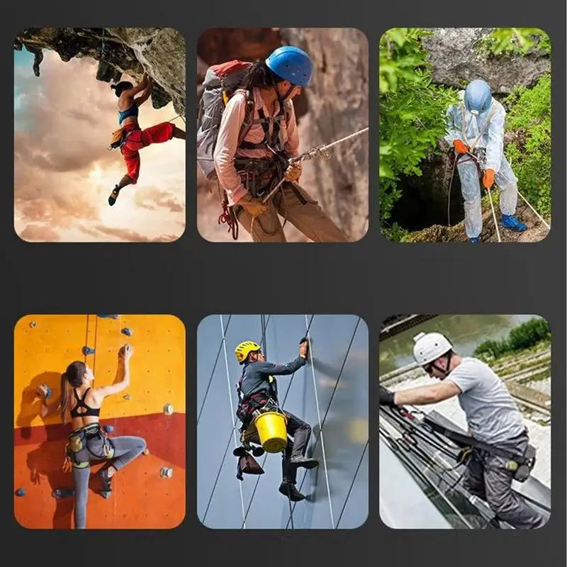 Rock Climbing Harness Men Climbing Safety Belt Harness Protect Waist Strong Load-Bearing Straps Support Belts For Caving Rock