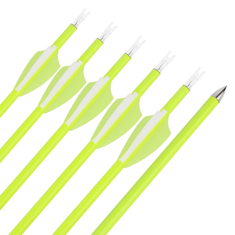 30" Archery Carbon Arrows Practice Competition Compound, Recurve, or Longbow