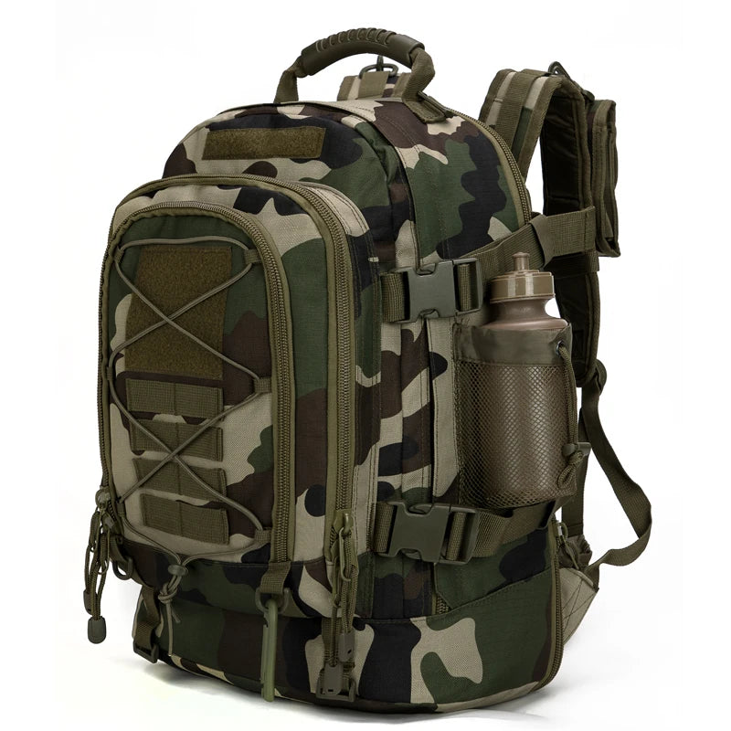 60L Military Tactical Backpack Assault Rucksack