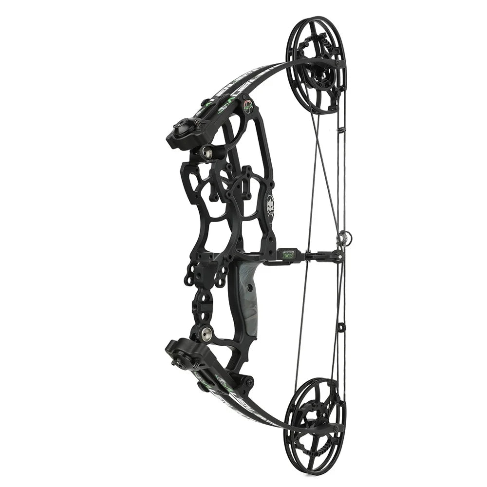 Compound Bow Dual-Use Steel Ball & Arrow Kit 30-70LBS Adjustable Draw Weight Right/Left Hand