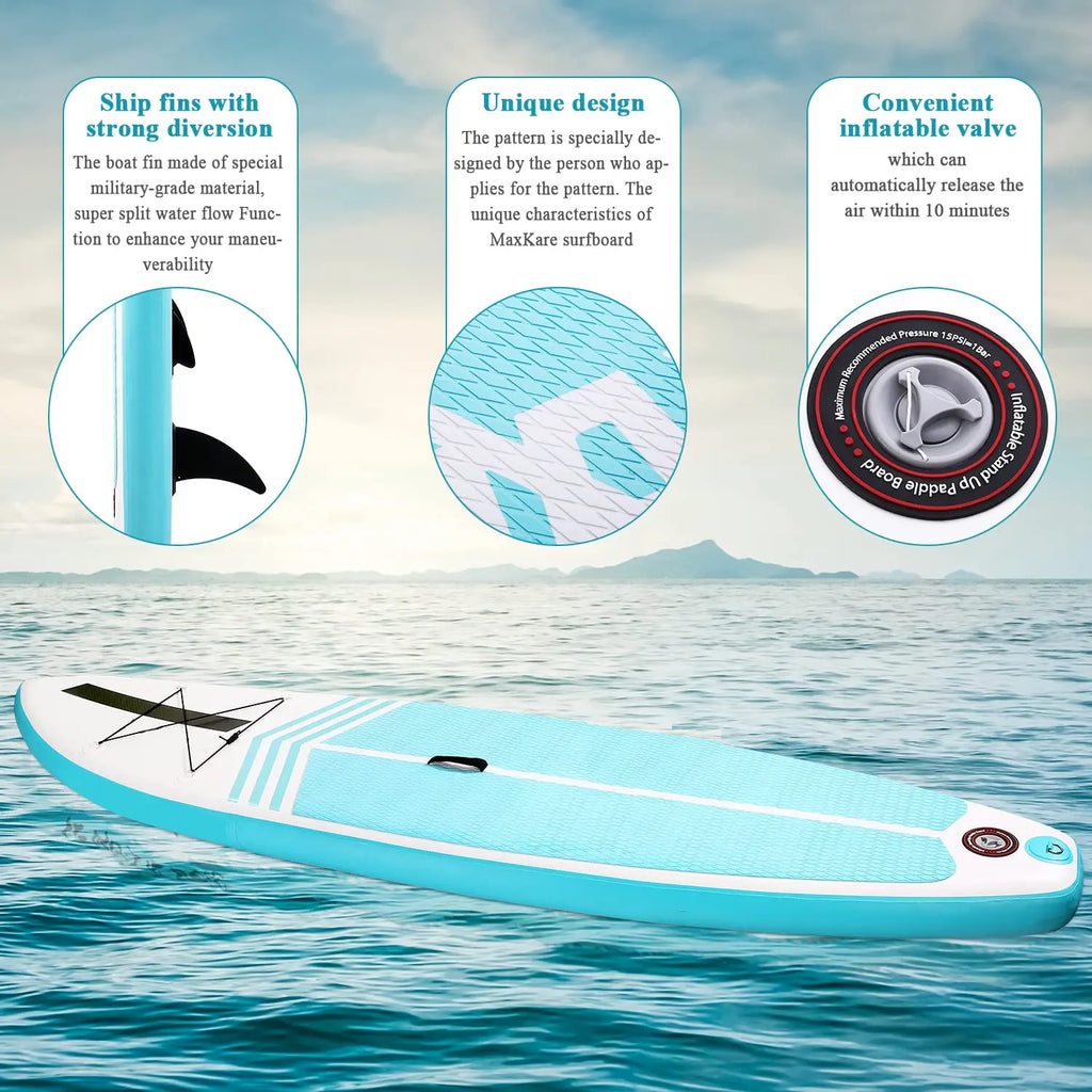 Inflatable Stand up Paddle Board with Paddleboard Accessories