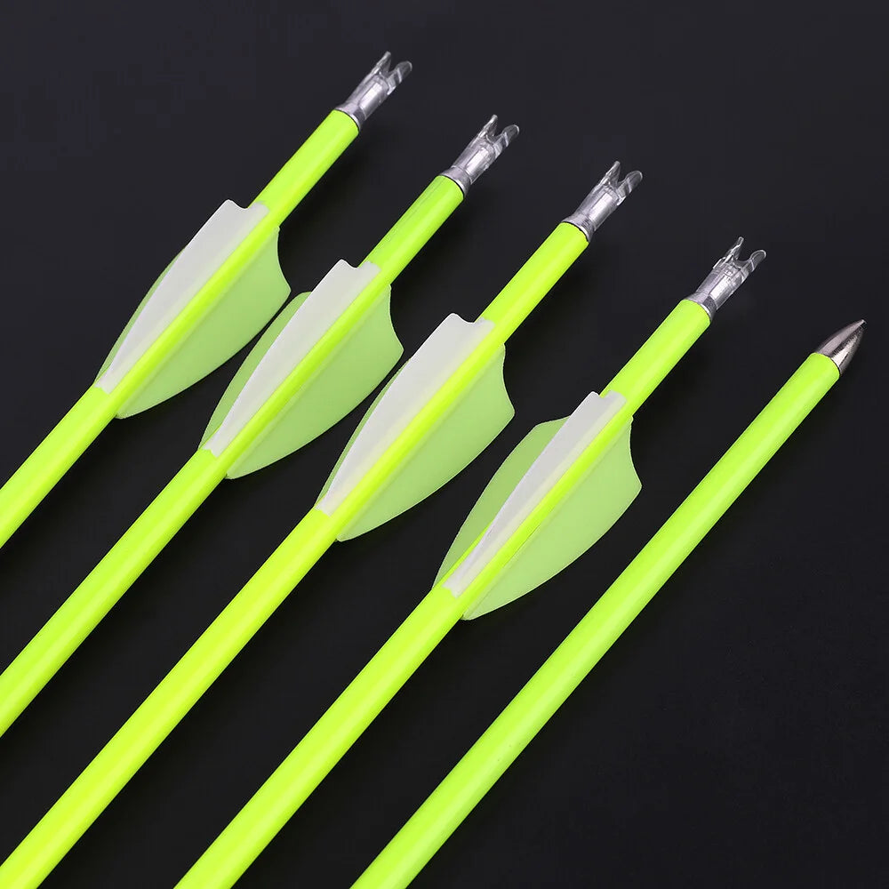 30" Archery Carbon Arrows Practice Competition Compound, Recurve, or Longbow