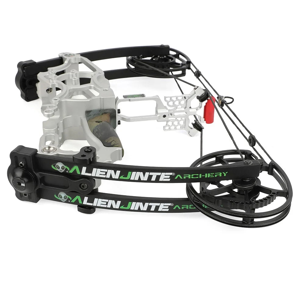 Compound Bow Dual-Use Steel Ball & Arrow Kit 30-70LBS Adjustable Draw Weight Right/Left Hand