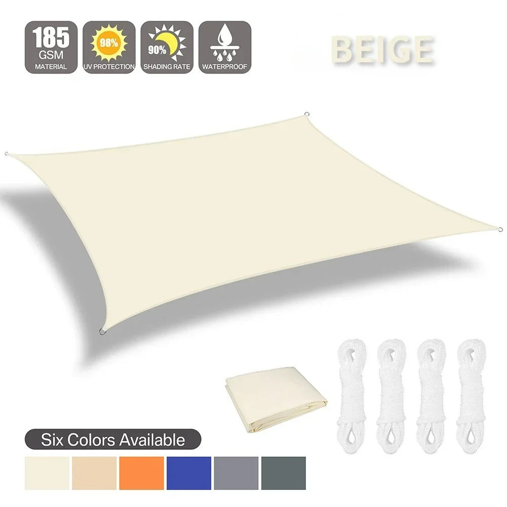 Waterproof Sunshade Protection Shade Sail Awning