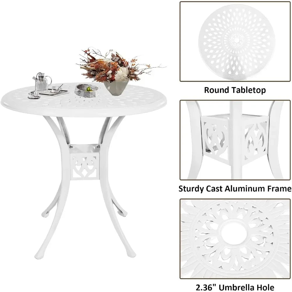 table and chairs patio dining furniture set cast aluminum