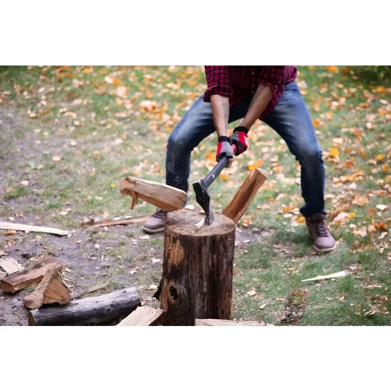 36” Wood splitting Axe, fiberglass handle with Blade Cover