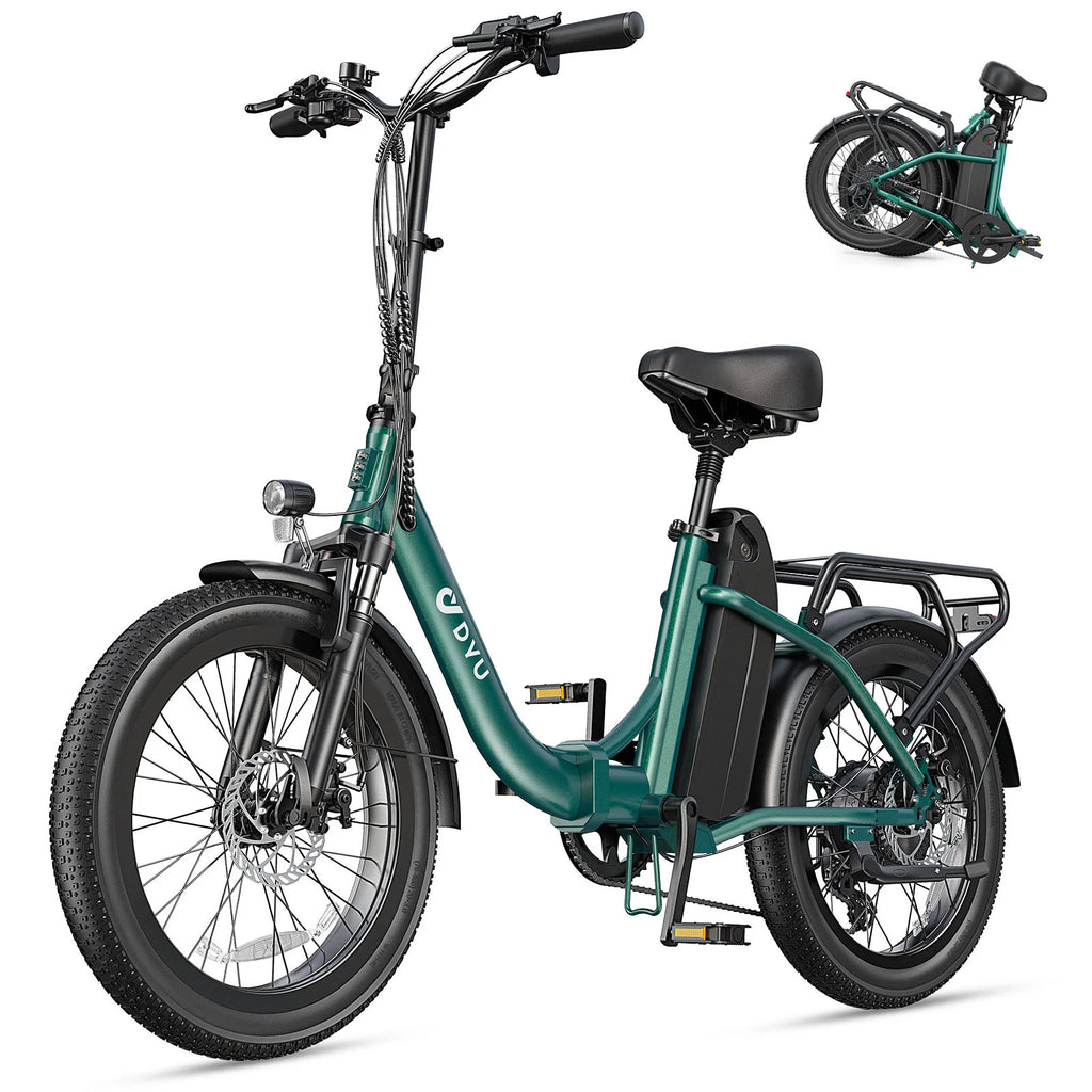 Folding 1000W Motor 48V15.6AH Lithium Battery Hydraulic Brake 20*3.0 Inch Fat Tire
