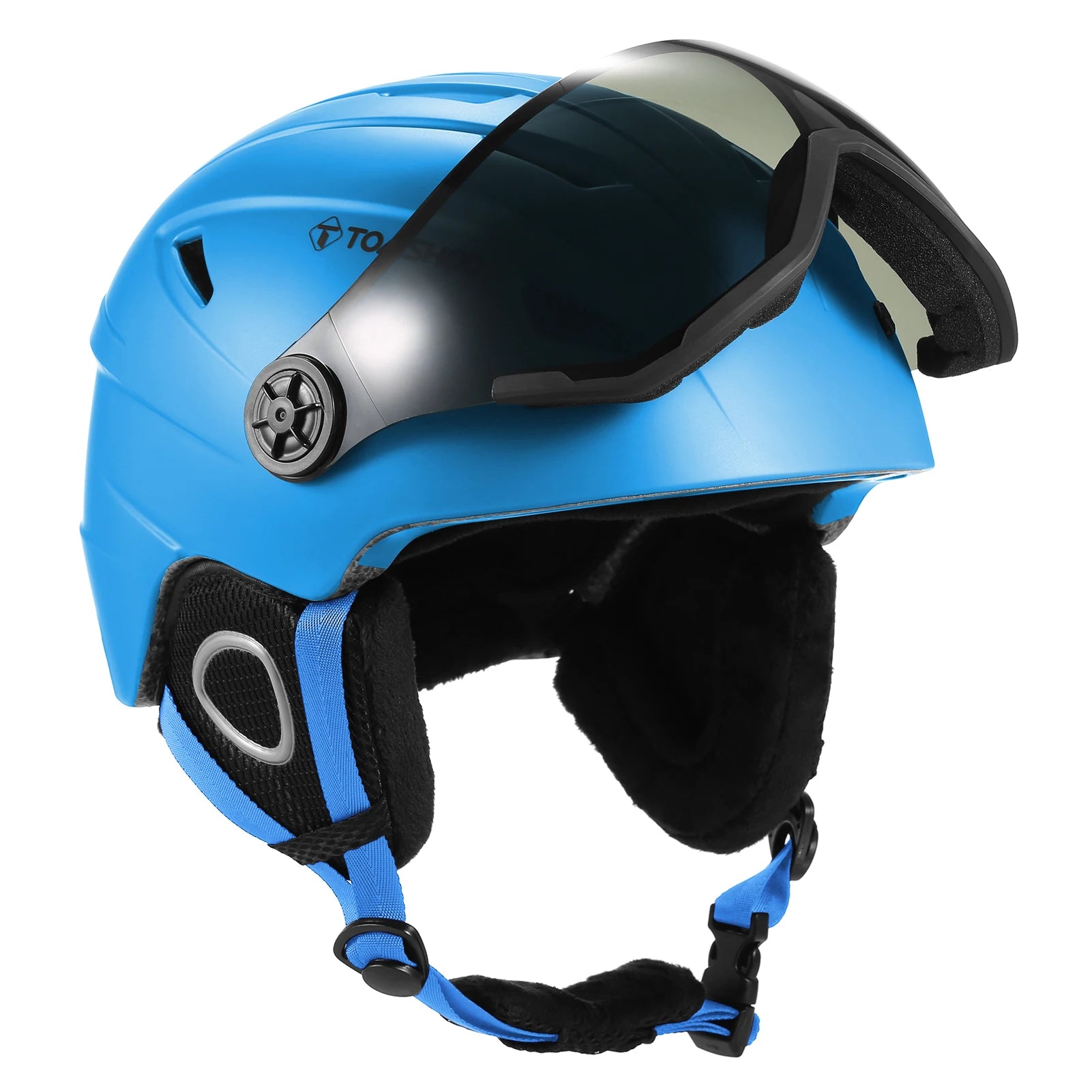 Ski and Snowboard Helmet  with Removable Liner and Ear Pads