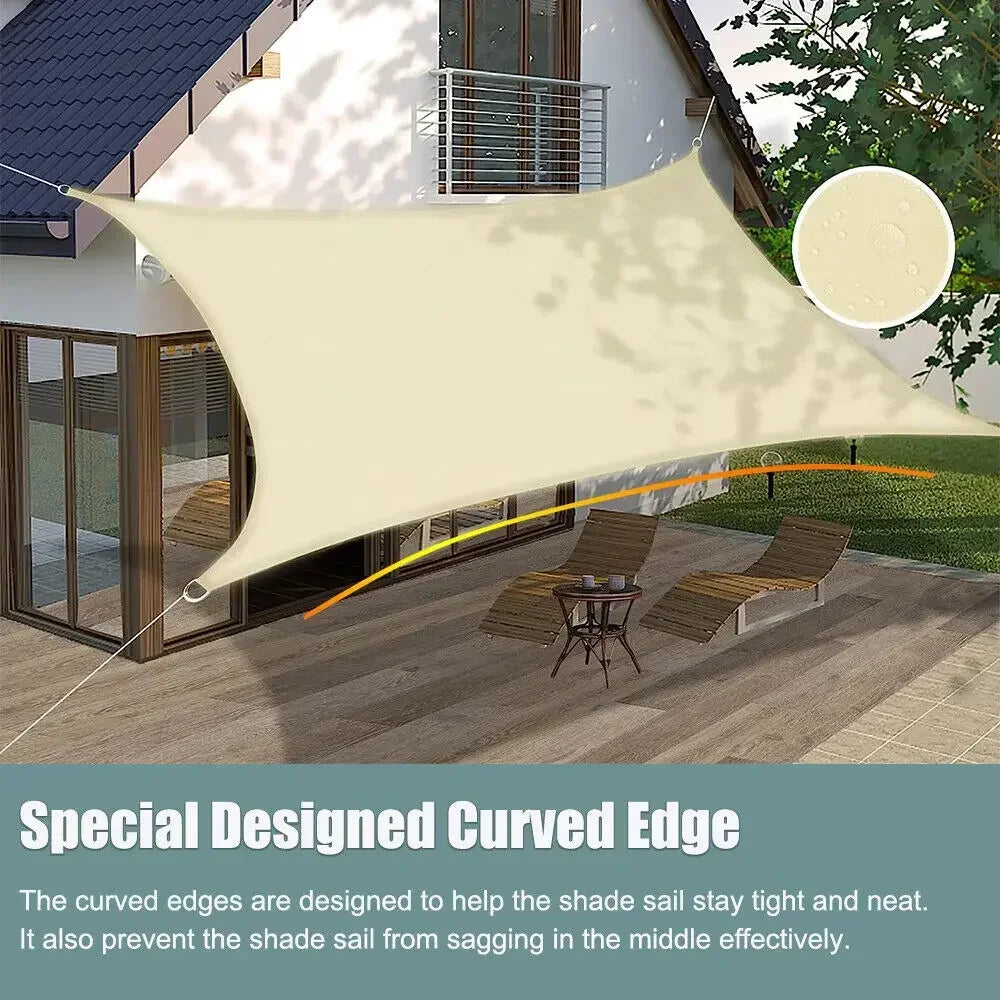 Waterproof Sunshade Protection Shade Sail Awning