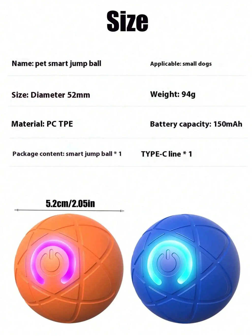 Smart Electronic Dog Toy Ball