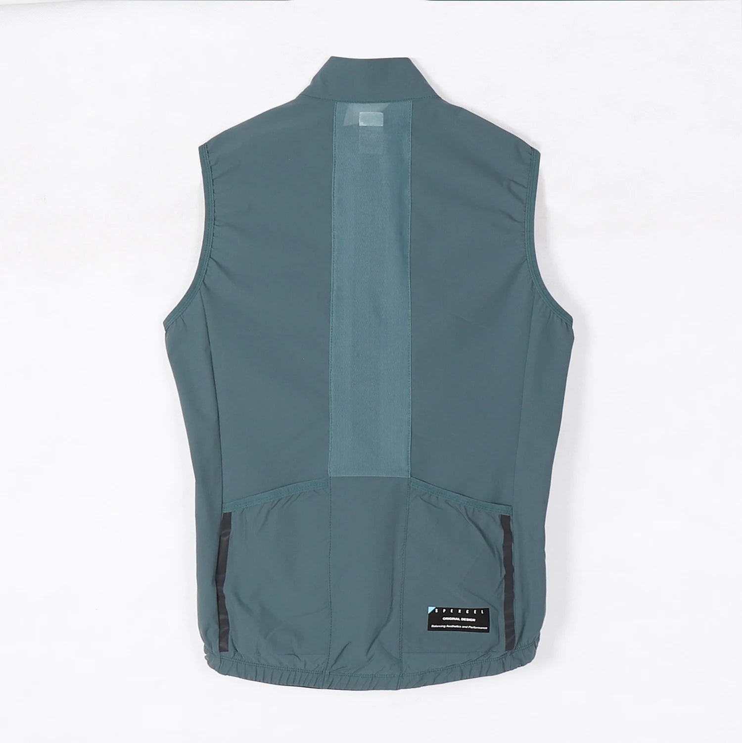 SPEXCEL All Season Classic Lightweight Windproof cycling Vest Men's  Wind Jacket Stretch fabric With Two Way Zipper