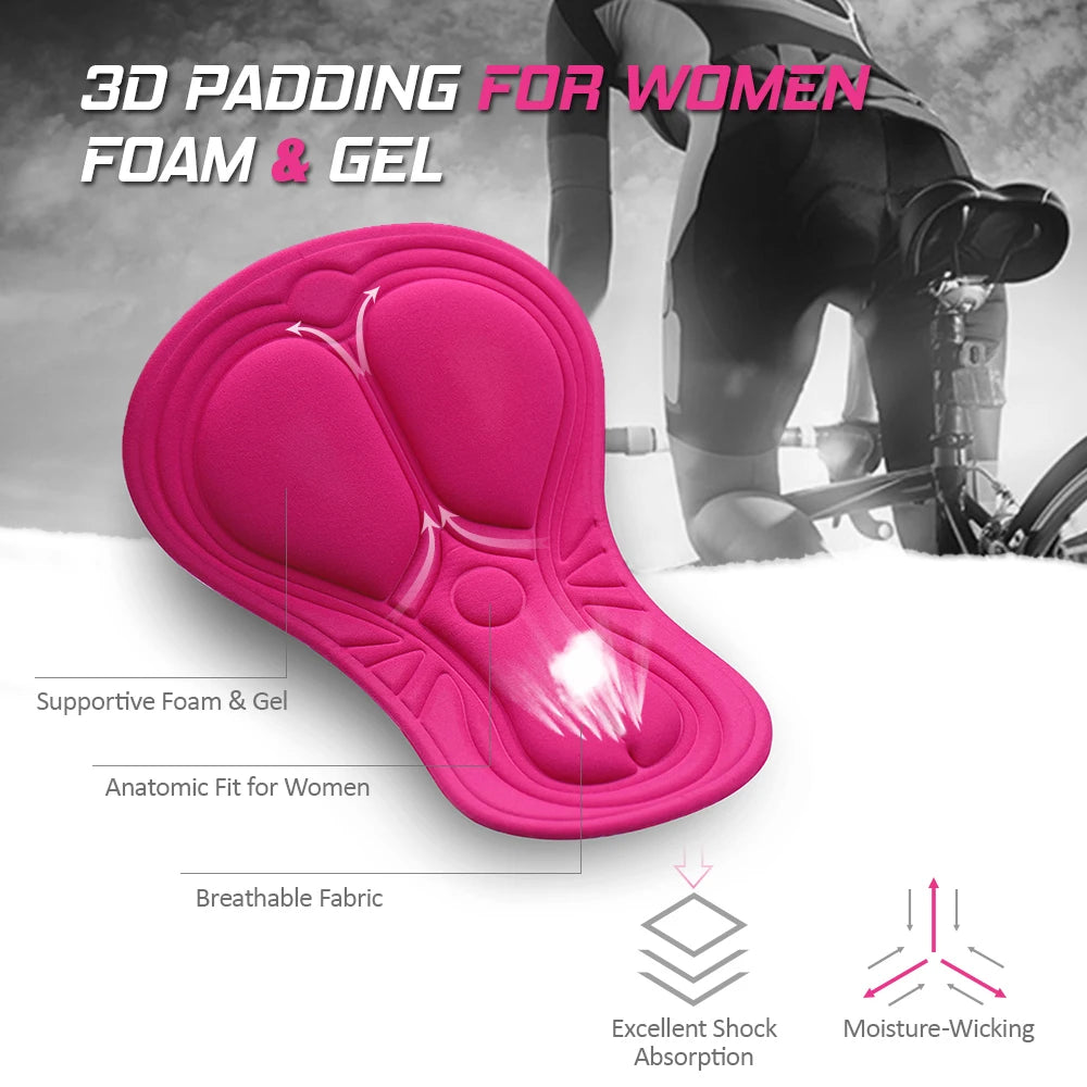 Women Bike Underwear 3D Padded MTB Bicycle Cycle Biking Shorts