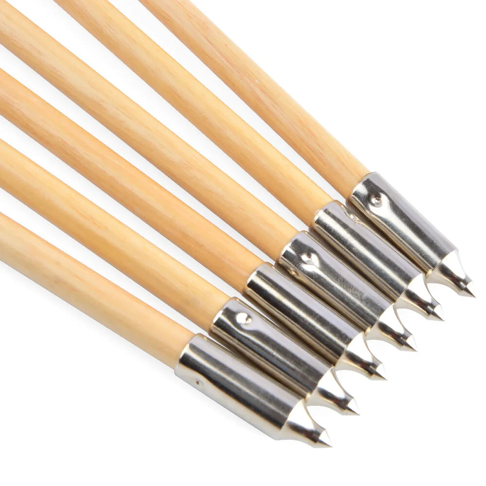 12pcs 32" Archery 8.5mm Wooden Arrow Recurve Traditional Bow Shooting White Wood Arrows Turkey Feathers Bow Hunting Accessories