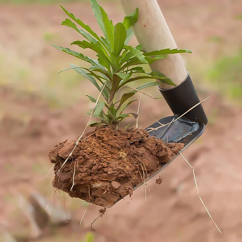Small Hoe for Digging Soil Garden Hoe Household Outdoor Farming Tools for Planting Vegetables and Flowers