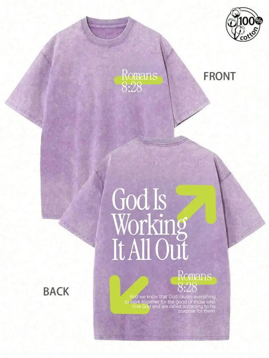 Vintage Washed Cotton T-Shirt