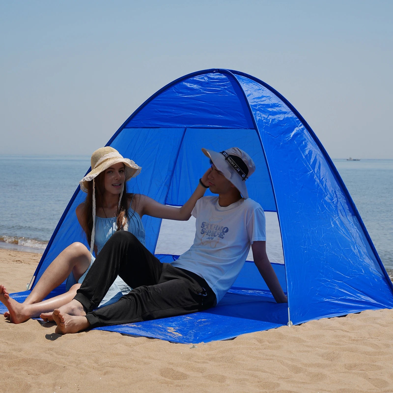 Pop-up beach tent,with handbag