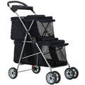 Folding Stroller for Small Medium Dogs Cats