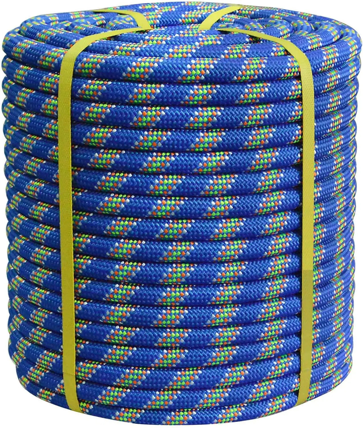 3/4" x 100 ft Double Braided Arborist Rope, High-Strength Polyester