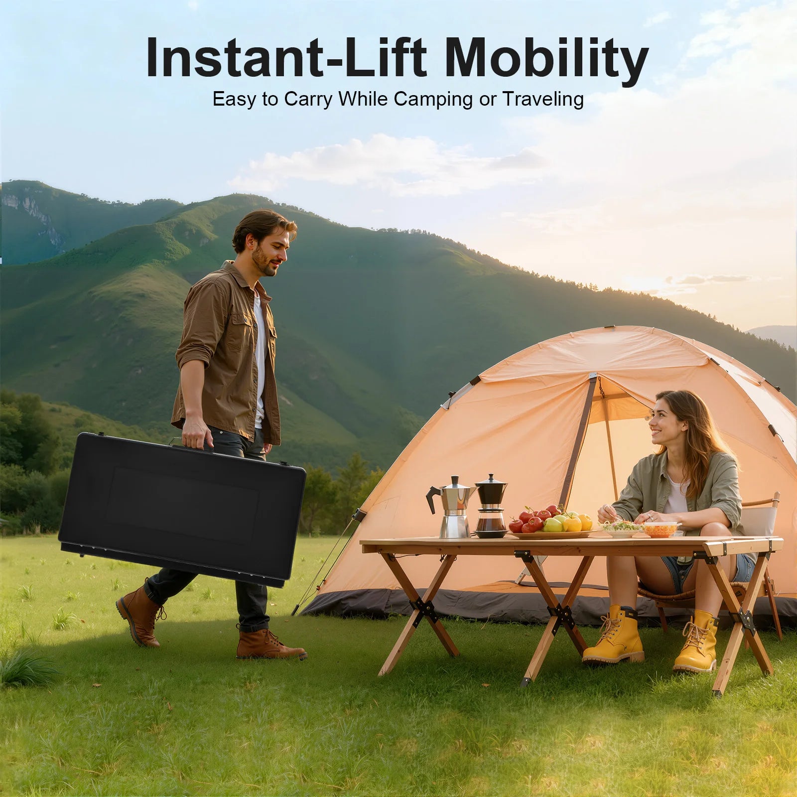 Portable propane butane 3-Burner Outdoor Stove