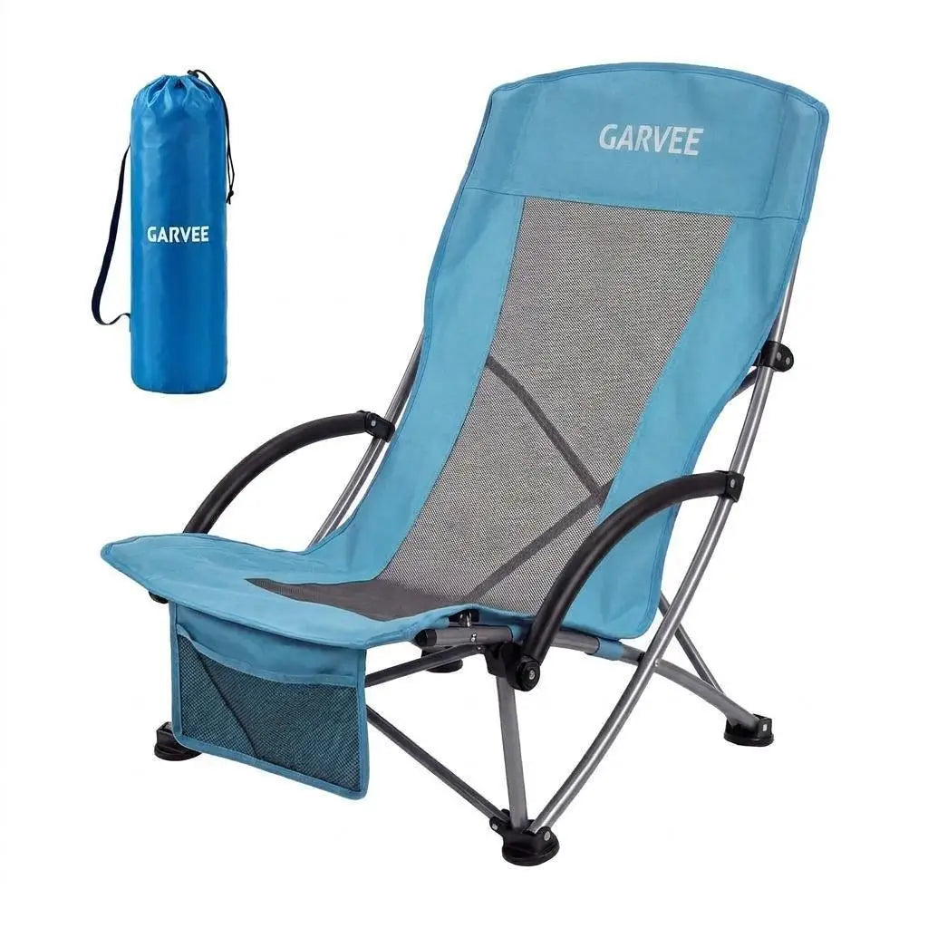 High Beach Chair 2 Pack, Folding Portable Extra Wide
